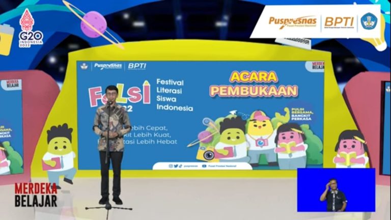 Tumbuhkan Budaya Membaca dan Menulis, Kemendikbudristek Gelar FeLSI 2022