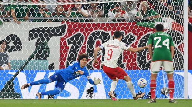 Hasil Meksiko vs Polandia: Lewandowski Gagal Penalti, Laga Tuntas 0-0