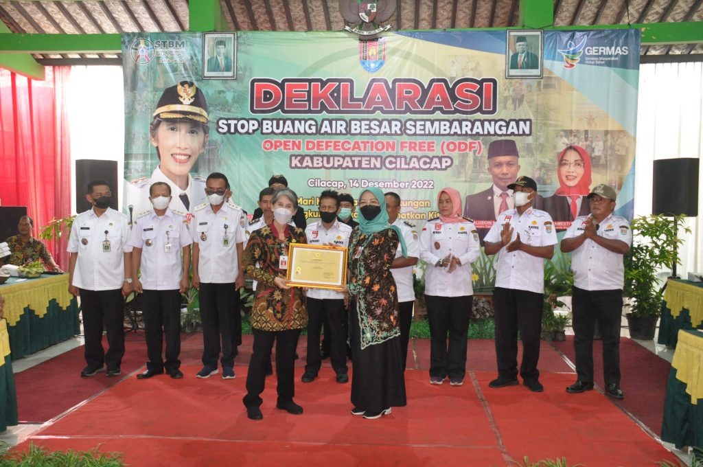 Cilacap Jadi Wilayah Bebas Buang Air Besar Sembarangan