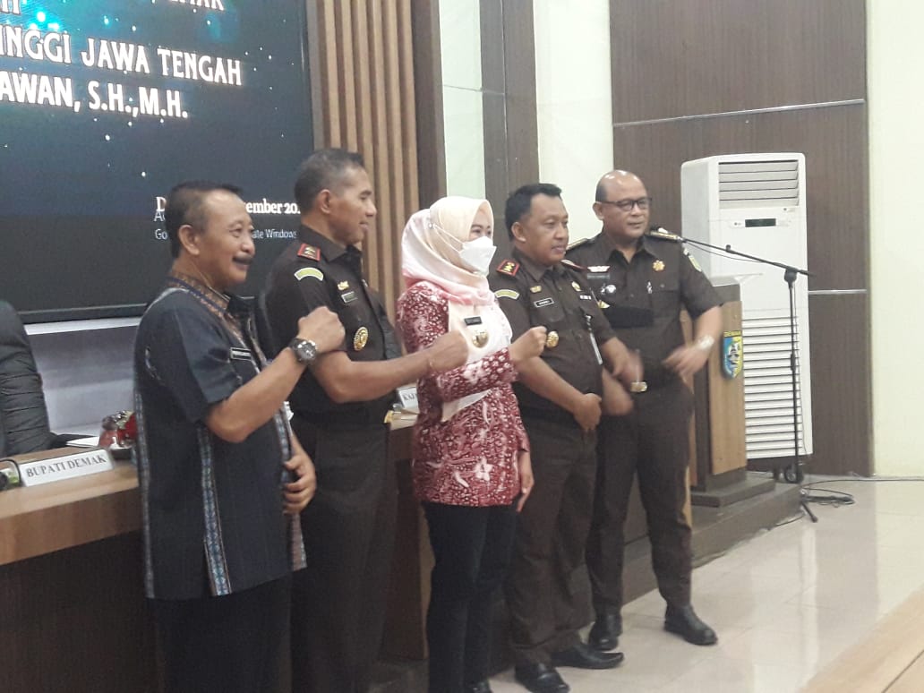 Pemkab Demak Bersama Kajati Jateng Sosialisasikan Kewenangan Kejaksaan di Bidang Perdata dan TUN