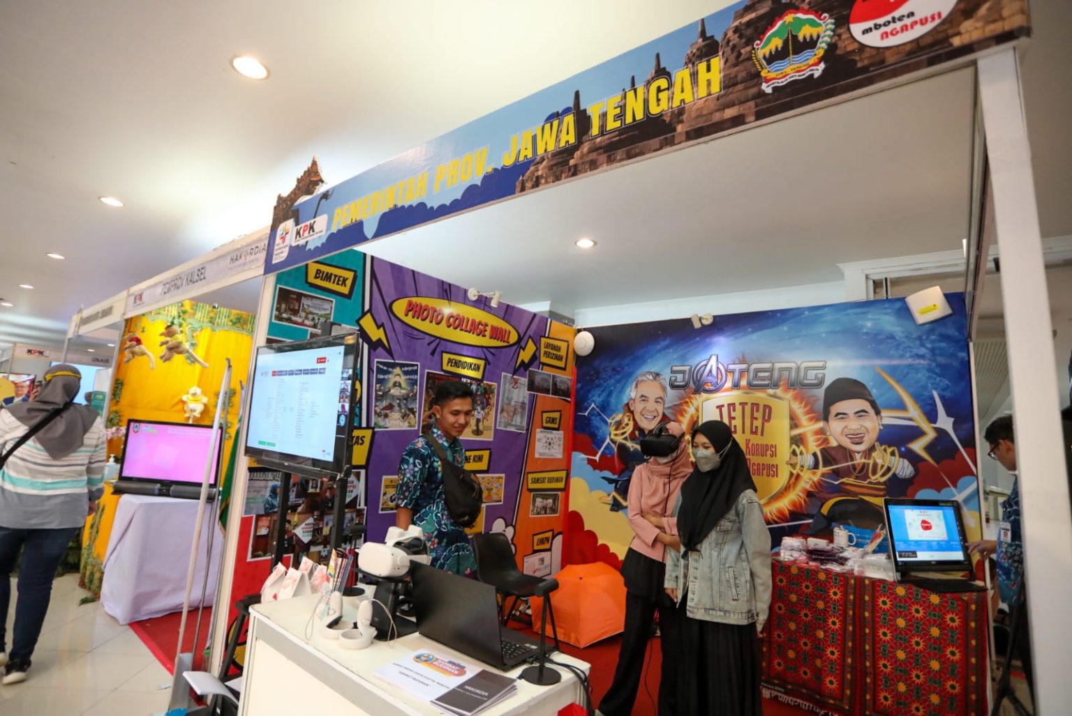 Stan Pameran Antikorupsi Jateng Curi Perhatian Ketua KPK hingga Masyarakat