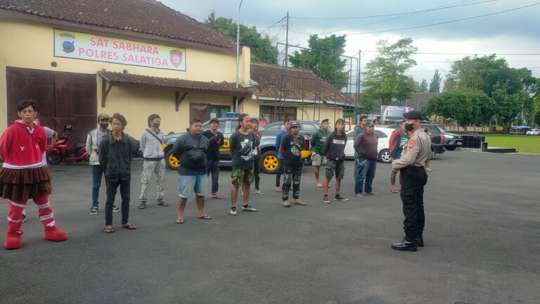 Polres Salatiga Jaring Belasan PGOT Jelang Nataru