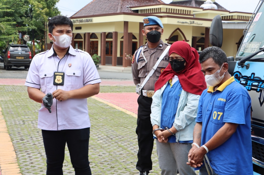 Sat Reskrim Polres Grobogan Ringkus Pelaku Kawanan Perampok Truk Rokok