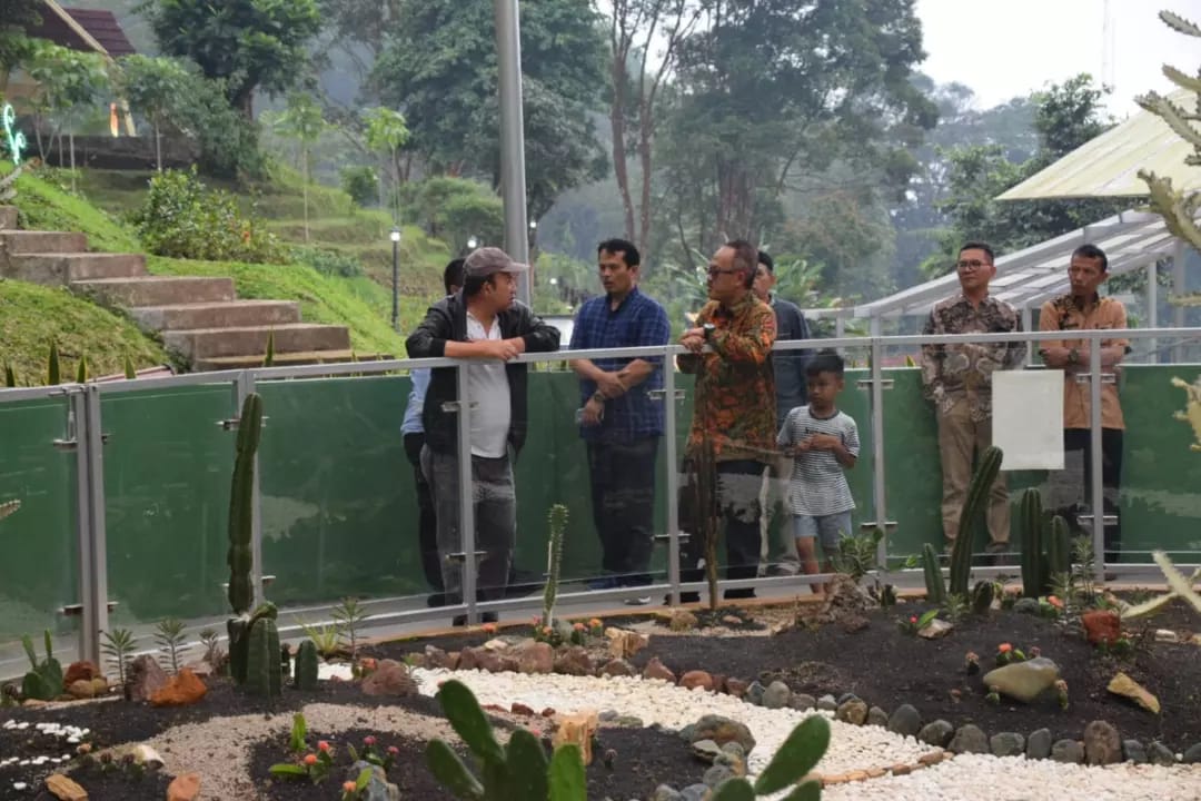 Bupati Banyumas Resmikan Taman Botani Baturaden