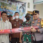 Polres Grobogan Berikan Bantuan untuk Korban Banjir Bandang di Geyer
