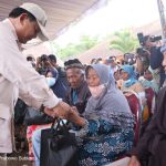 Sambangi Lumajang, Menhan Prabowo Berdialog dengan Masyarakat dan Berikan Bantuan