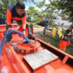 Distribusi Air Bersih Lancar, Kebutuhan Harian Pengungsi Terpenuhi
