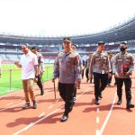 Pastikan Kesiapan Pertandingan AFF 2022, Kapolri Bersama Menpora RI Tinjau Stadion GBK