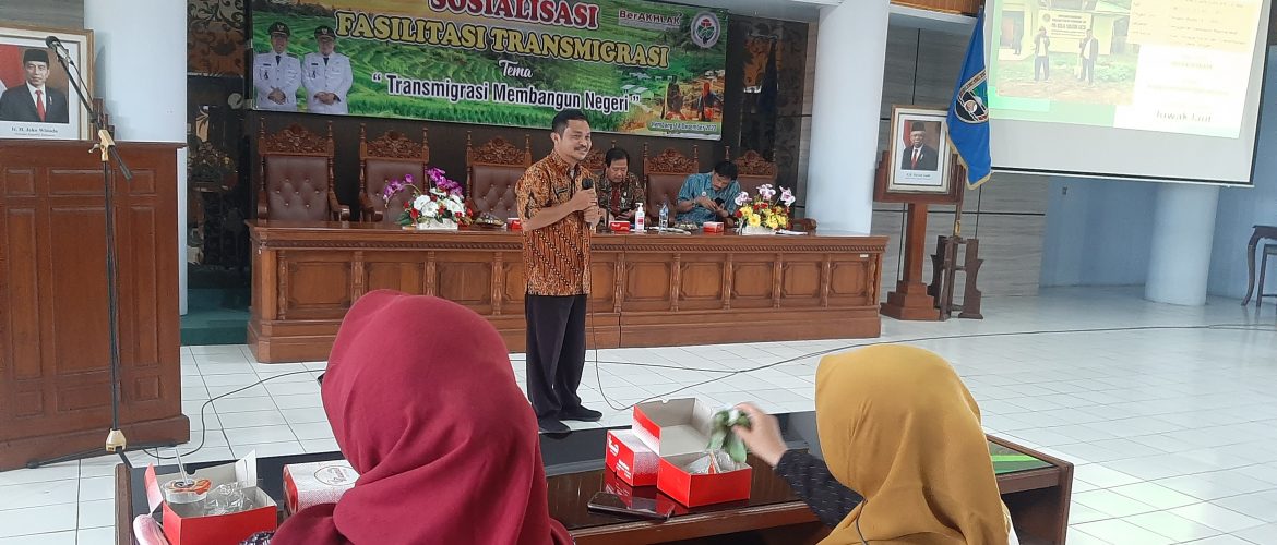 Pemkab Rrmbang Buka Peluang yang Berminat Ikut Program Transmigrasi