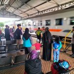 Polsek Geyer Pantau Stasiun Kereta Api Gundih Saat Libur Nataru