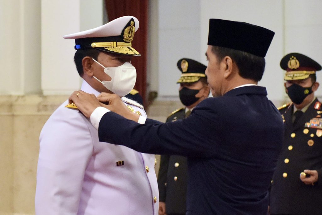 Presiden Jokowi Lantik Yudo Margono Sebagai Panglima TNI