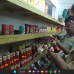 Polsek Grobogan Temukan Bahan Makanan Kedaluarsa, hingga Belatung Saat Sidak Swalayan