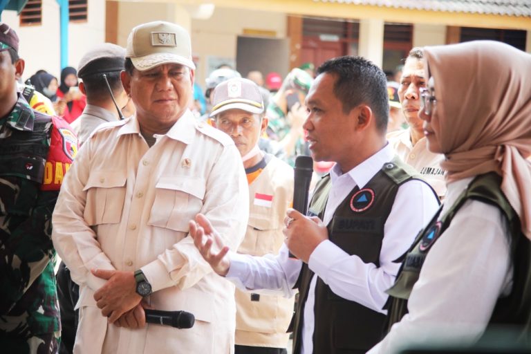 Menhan Apresiasi Penanggulangan Bencana di Lumajang