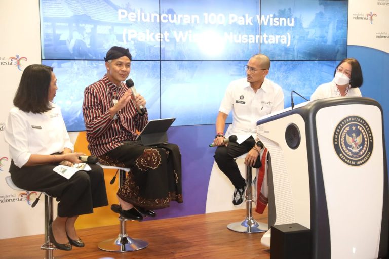 Jelang Libur Nataru, Ganjar Dukung Launching 100 Paket Wisata Nusantara (Pak Wisnu)
