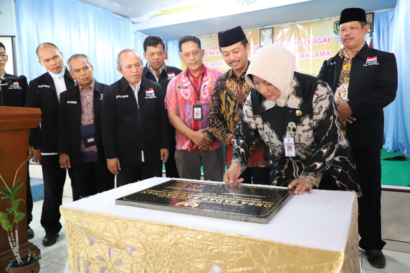 Somongari Dicanangkan Sebagai Desa Sadar Kerukunan Umat Beragama