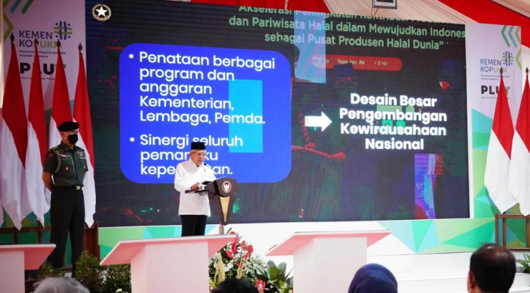Jadi Penopang Perekonomian, Wapres Minta Pertumbuhan Kewirausahaan Ditingkatkan