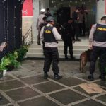 Jelang Natal, Tim Gegana Polda Jateng dan Polresta Pati Sterilisasi Gereja