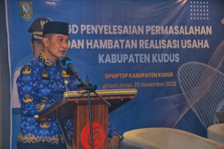 Bupati Inginkan Investasi di Kudus Bertumbuh untuk Meningkatkan Perekonomian Warga