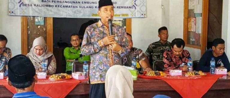 Pemkab Rembang Bayar Pembebasan Lahan Rp 31 M untuk Embung Kaliombo