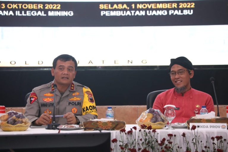 Beri Kenyamanan Masyarakat, Polda-Pemprov Jateng Perkuat Kolaborasi