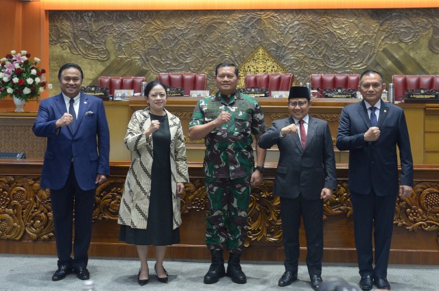 DPR RI Menyetujui Laksamana Yudo Margono sebagai Panglima TNI Menggantikan Jendral Andika Perkasa