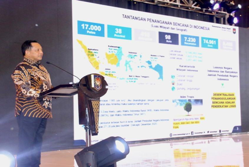 Mendagri: Hadapi Bencana, Indonesia Harus Jadi Bangsa Petarung