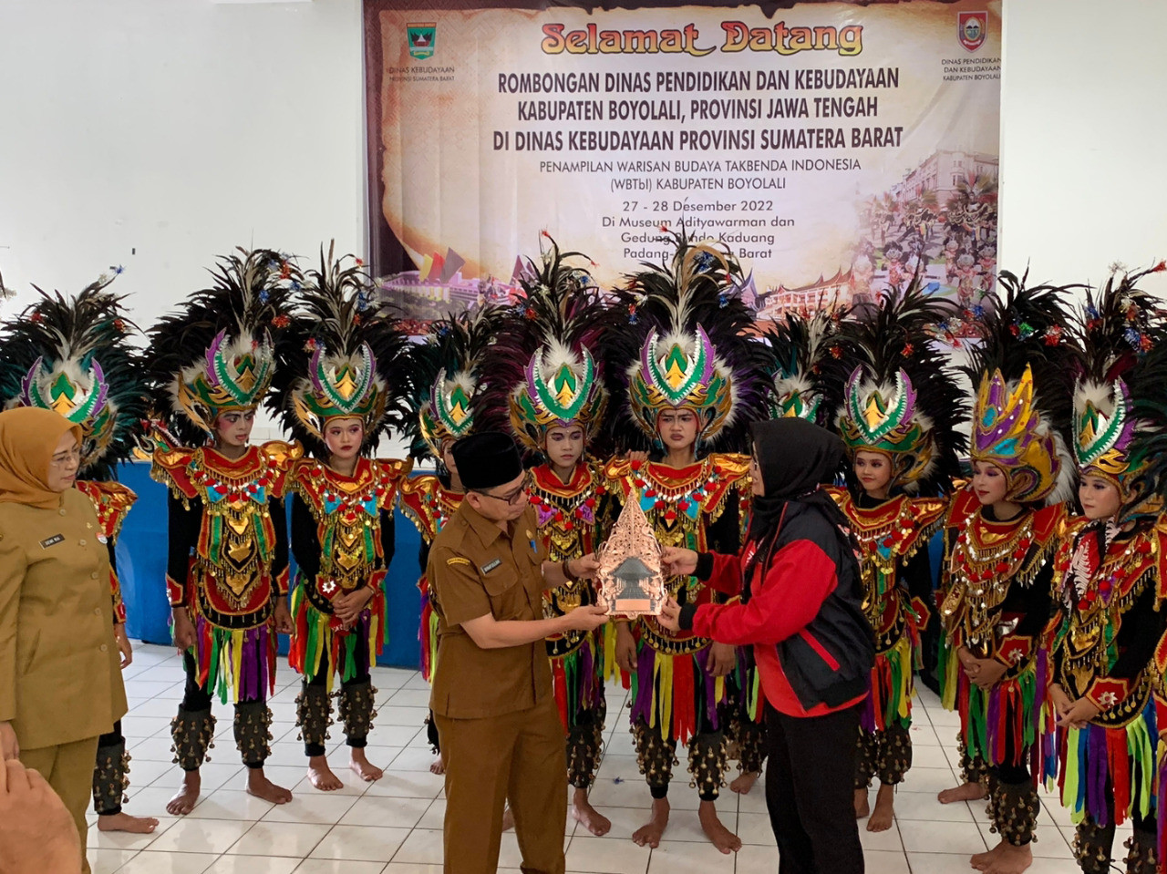 Duta Seni Pelajar Kenalkan Budaya Boyolali ke Sumatera Barat