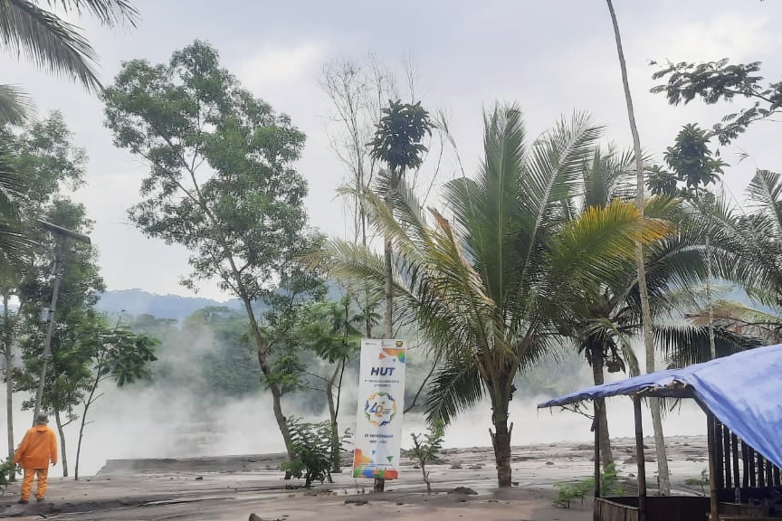 Ratusan Warga Dusun Sumberlangsep, Desa Jugosari Lumajang Terisolasi Dampak Lahar Dingin Semeru
