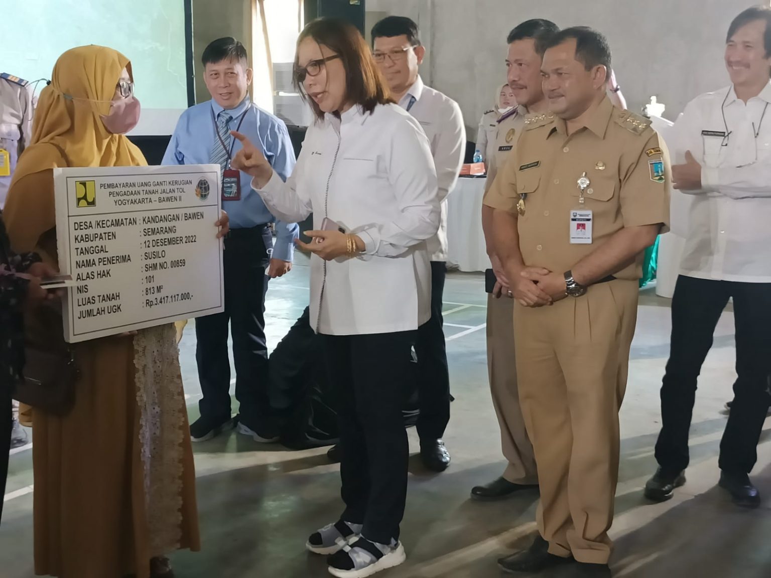 Pembebasan Tanah Proyek Tol Yogya – Bawen di Kandangan Tercepat