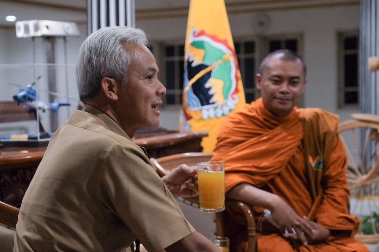 Ganjar Diundang Jadi Pembicara oleh Majelis Buddhayana Indonesia di Mojokerto