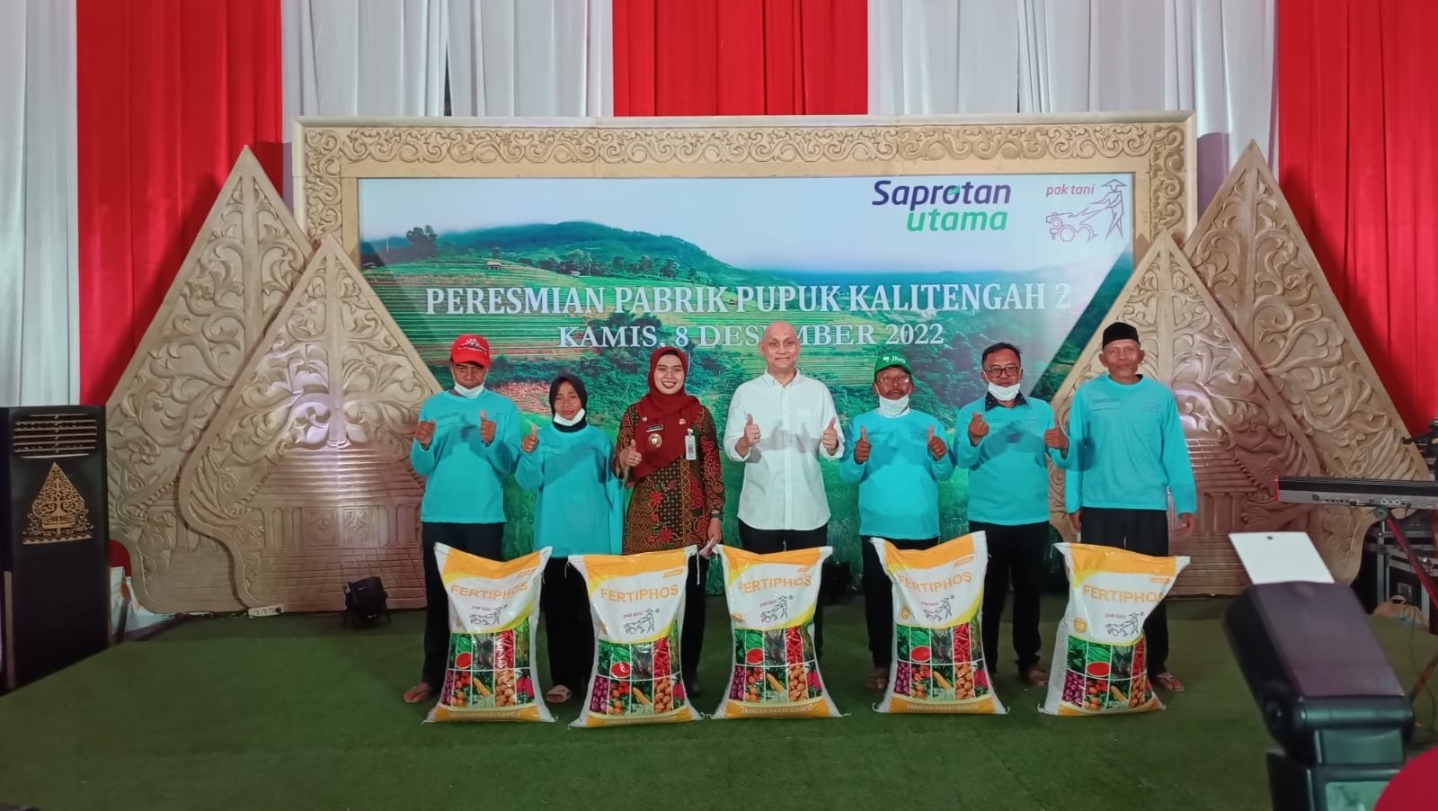 Bupati Demak Resmikan Pabrik Pupuk, Serap 1.200 Tenaga Kerja Lokal