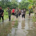 Jajaran Kepolisian Siap Evakuasi Warga, Apabila Banjir Luapan Sungai Lusi Bertambah Tinggi