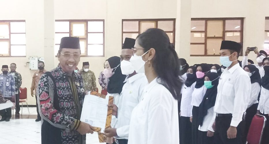 407 CPNS Diangkat Jadi PNS, Bupati: Jangan Minta Pindah Sebelum 10 Tahun
