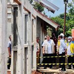 Presiden Tinjau Progres Pembangunan Rumah Tahan Gempa di Cianjur
