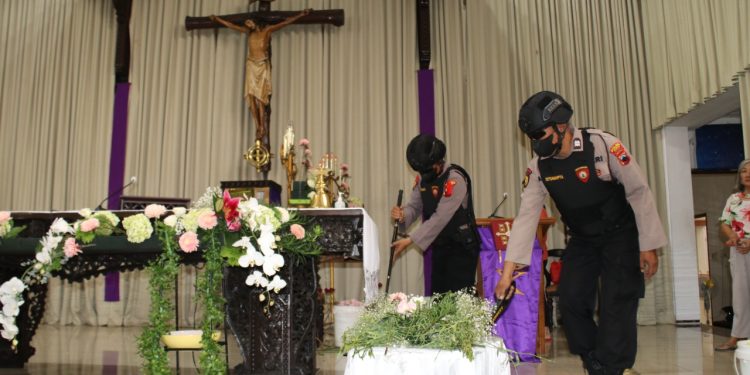 Jelang Natal, Polres Kudus Lakukan Pengecekan ke Empat Gereja Besar