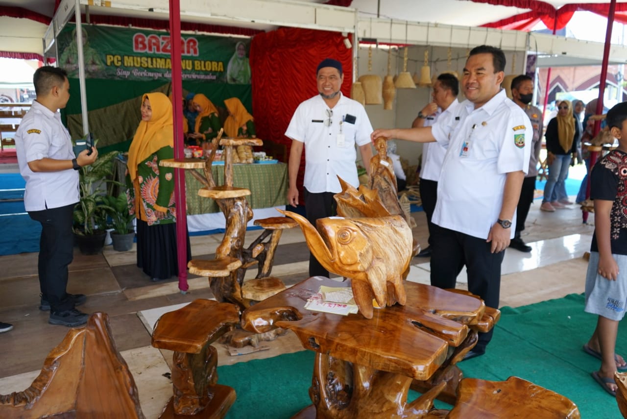 Beragam Produk Kerajinan UKM Ditampilkan di Blora Fest 2022