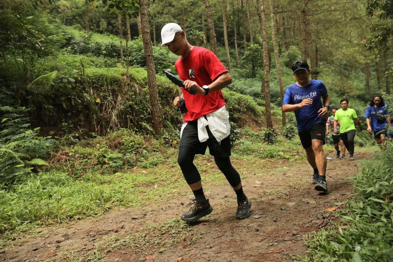 Ramaikan Siksorogo Trail Run di Gunung Lawu, Ganjar : Ini “Wow”