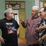 Ketika Ganjar Sambangi Slamet Rahardjo di Sanggar Teater Populer