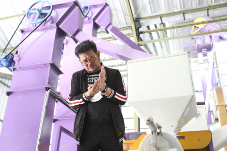 Mentan SYL Cek Kesiapan RMU, untuk Pastikan Stok Beras Akhir Tahun Aman (Foto: Dok Kementan)