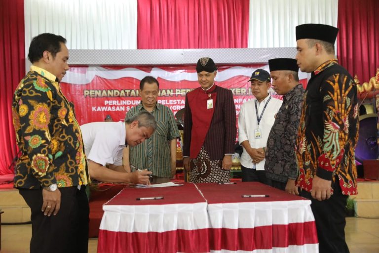 Pengelolaan Greenbelt Bendungan Bener Mendapat Apresiasi Stafsus Wapres