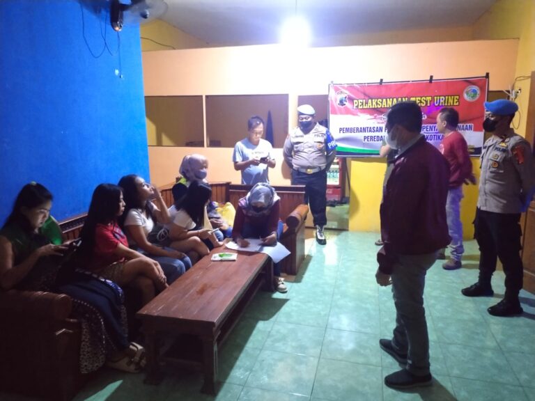 Cegah Peredaran Narkoba, Tim Gabungan Razia Tempat Hiburan Malam