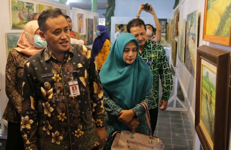 Sanggar Seni Ing Warno Gelar Pameran Lukisan Selama 4 Hari