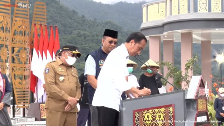 Bendungan Beringin Sila Diresmikan, Presiden Dorong Peningkatan Produktivitas Pertanian
