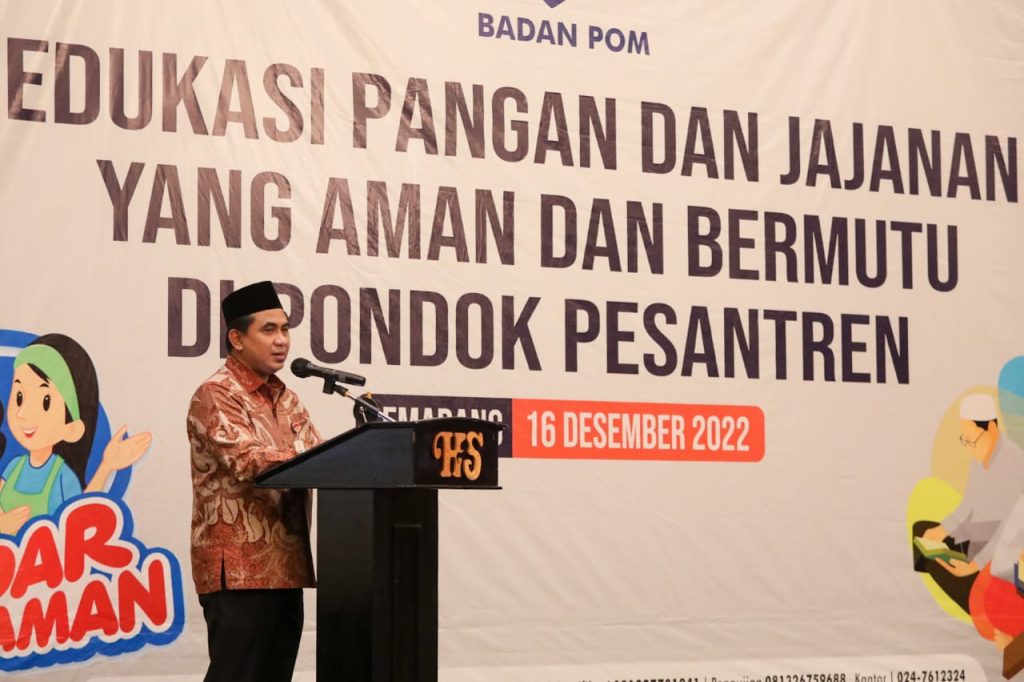 Edukasi Pangan dan Jajanan Aman Bermutu, Wagub Ingatkan Kembali Ajaran Pesantren