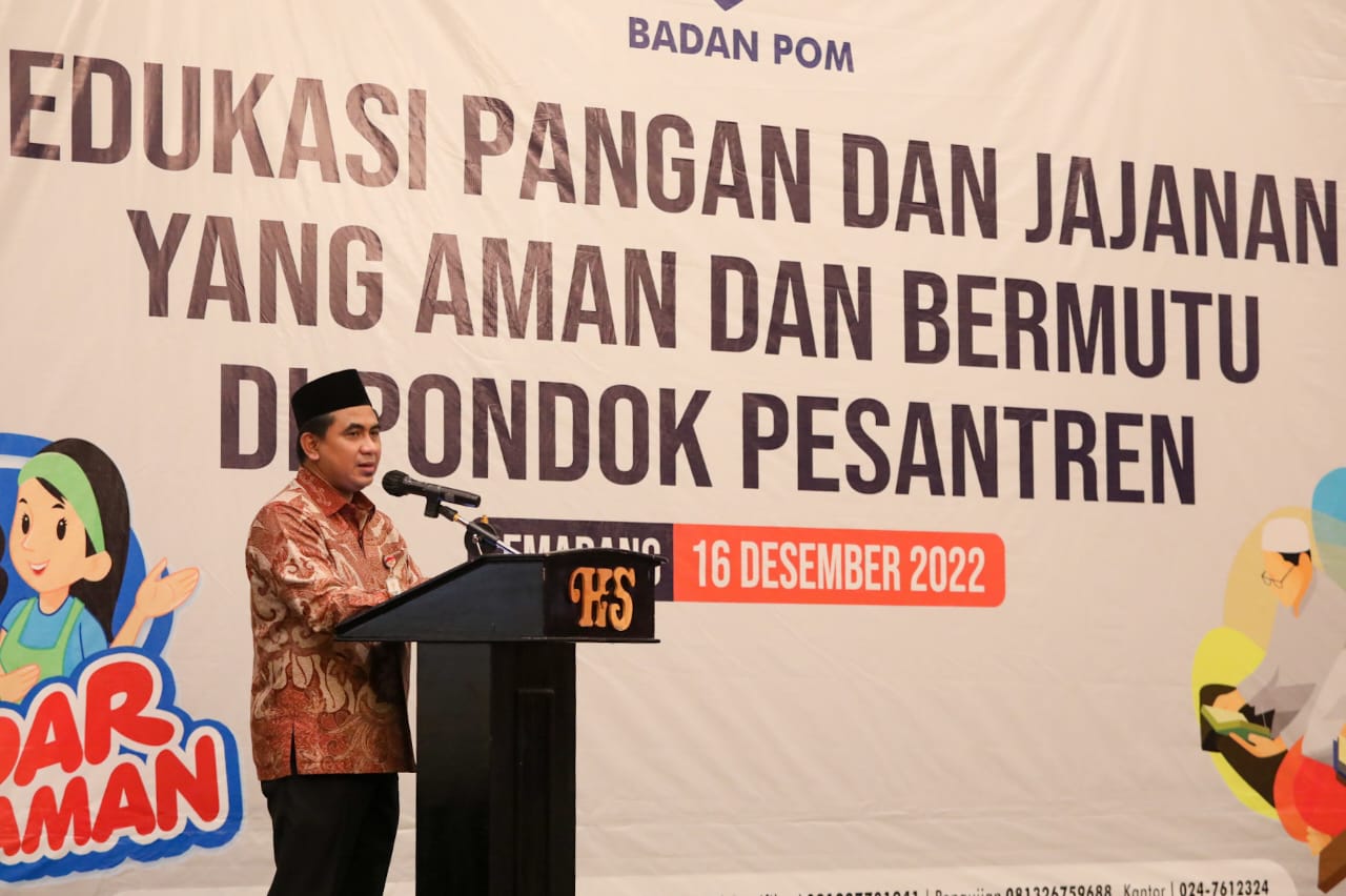 Edukasi Pangan dan Jajanan Aman Bermutu, Wagub Ingatkan Kembali Ajaran Pesantren