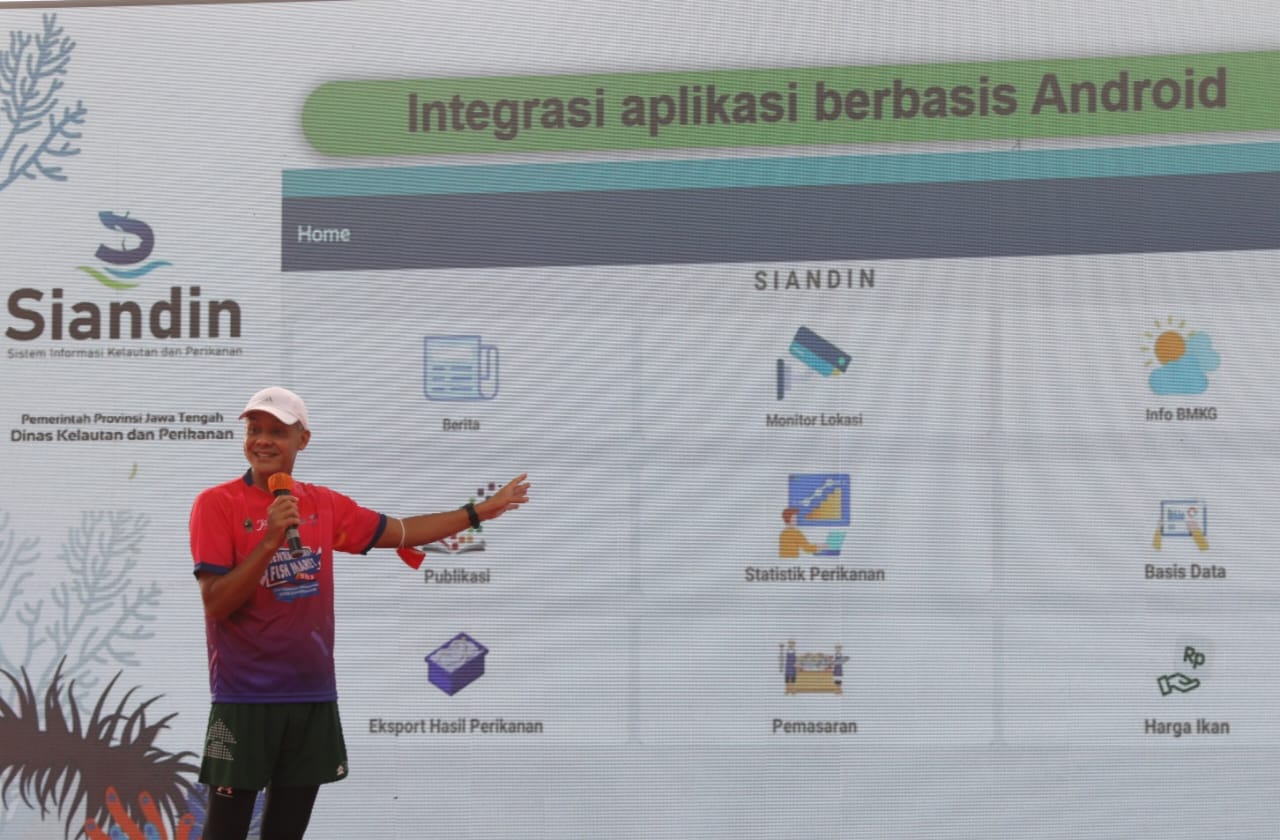Siap Diluncukan Awal 2023, Ganjar Siapkan Aplikasi Siandin untuk Nelayan
