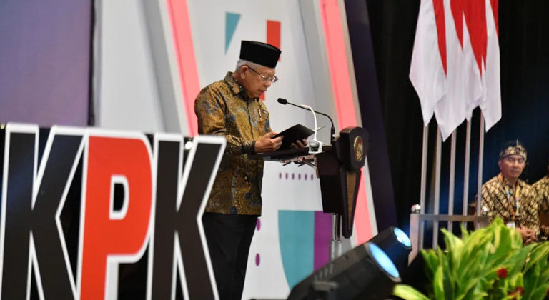 Peringati HAKORDIA 2022, Wapres Pesan Pemangku Kepentingan Tidak Tumbang oleh Perilaku Koruptif