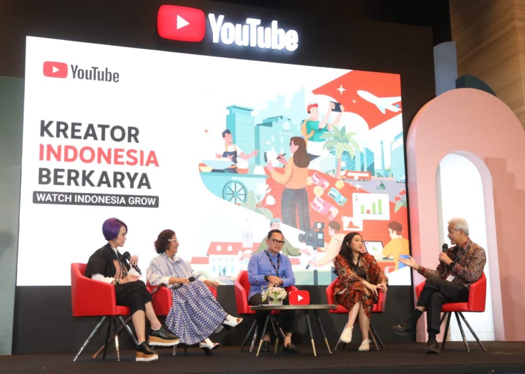 Ganjar Jadi Mentor Kreator Indonesia Berkarya