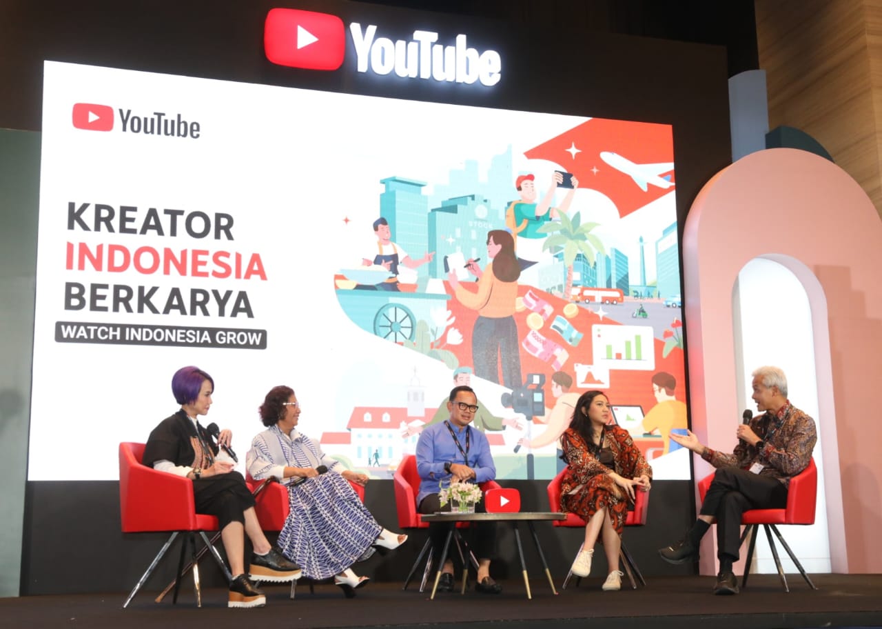 Ganjar Jadi Mentor Kreator Indonesia Berkarya