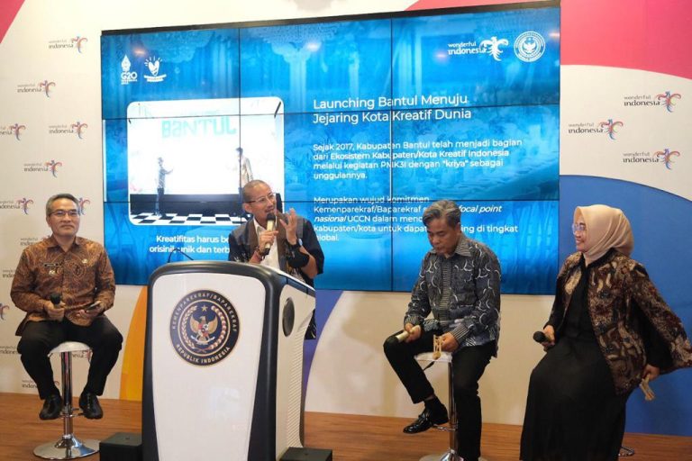 Kemenparekraf Nyatakan Komitmennya Dukung Bantul Menjadi Kota Kreatif Dunia